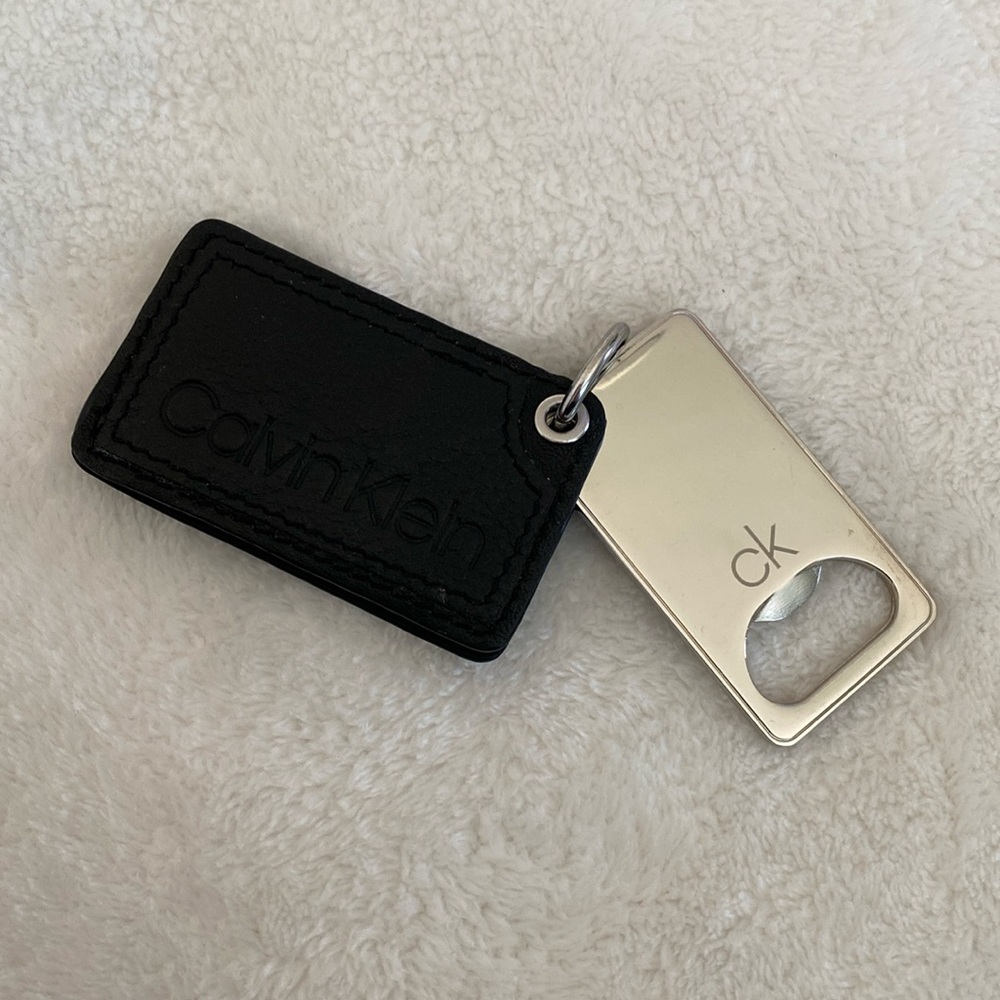 Calvin Klein keychain bottle opener